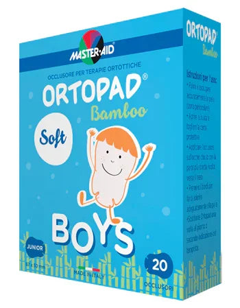CEROTTO OCULARE PER ORTOTTICA ORTOPAD SOFT BOYS JUNIOR 20 PEZZI - Farmaspeed