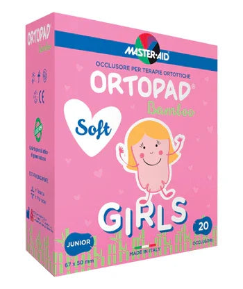 CEROTTO OCULARE PER ORTOTTICA ORTOPAD SOFT GIRLS JUNIOR 20 PEZZI - Farmaspeed
