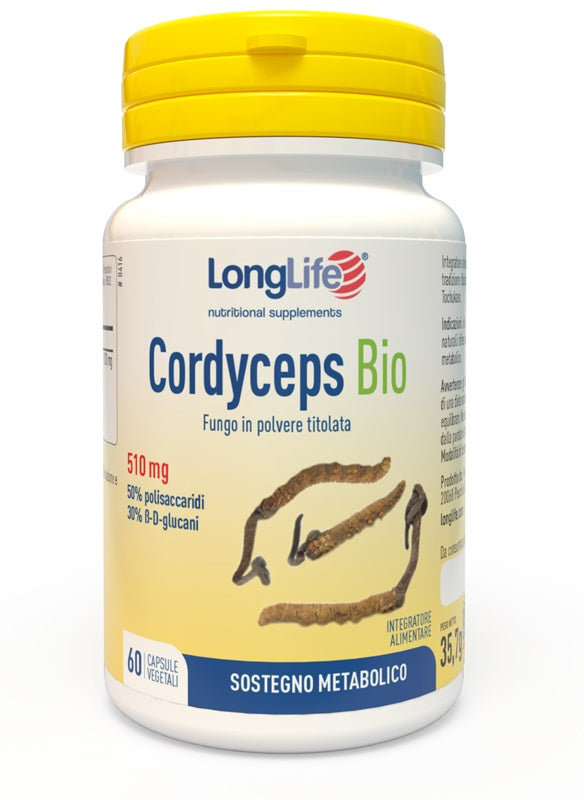 LONGLIFE CORDYCEPS BIO 60 CAPSULE VEGETALI