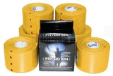NASTRO NEUROMUSCOLARE ADESIVO ELASTICO PHYSIO KIN ALTEZZA 5 CM LUNGHEZZA 5 M COLORE GIALLO - Farmaspeed
