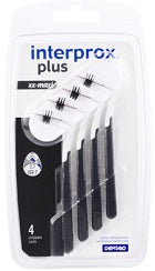 INTERPROX PLUS XX MAXI BLACK 4 PIECES