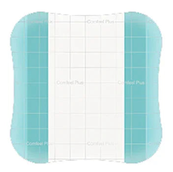 MEDICAZIONE SPECIALE ATTIVA TRASPARENTE CON IDROCOLLOIDE COMFEEL PLUS 10X10 CM 10 PEZZI - Farmaspeed