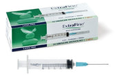 EXTRAFINE SYRINGE 5 ML GAUGE 23 0.60X30MM 10 PIECES