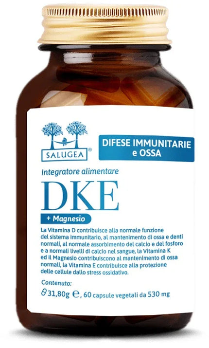 SALUGEA DKE + MAGNESIO 60 CAPSULE - Farmaspeed