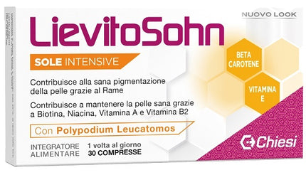 LIEVITOSOHN SOLE INTENSIVE 30 TABLETS
