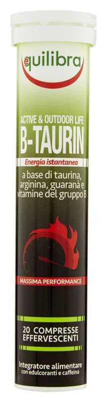 B TAURIN 20 COMPRESSE EFFERVESCENTI - Farmaspeed