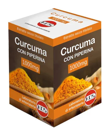 CURCUMA CON PIPERINA 1 G 30 COMPRESSE OVALI - Farmaspeed