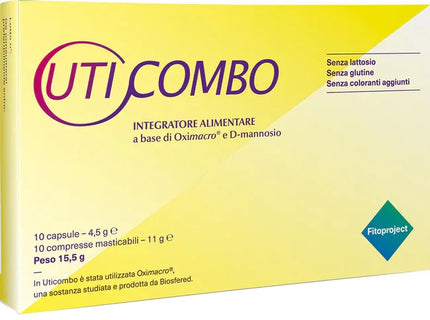 UTICOMBO 10 CAPSULE + 10 COMPRESSE MASTICABILI - Farmaspeed