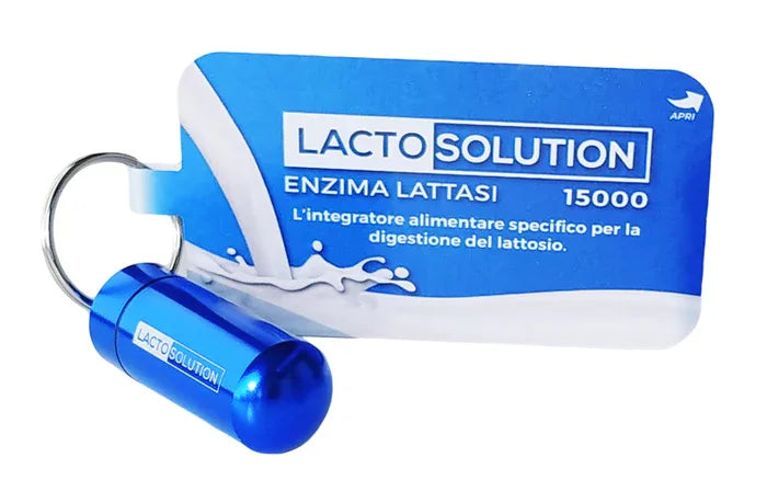 LACTOSOLUTION 15000 15 COMPRESSE CON PORTAPILLOLE - Farmaspeed