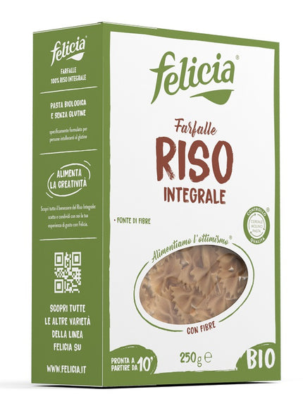 FELICIA FARFALLE BROWN RICE 250 G