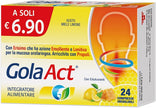 GOLA ACT MIELE E LIMONE 24 COMPRESSE OROSOLUBILI
