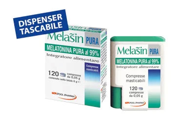 MELASIN PURA 120 COMPRESSE - Farmaspeed