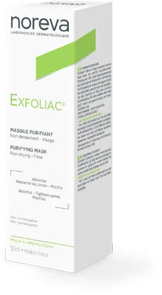 EXFOLIAC MASCHERA PURIFICANTE A RISCIACQUO 50 ML - Farmaspeed