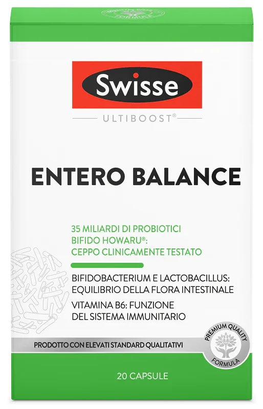 SWISSE ULTIBOOST ENTERO BALANCE 20 CAPSULE - Farmaspeed