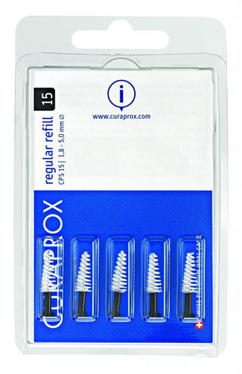 CURAPROX CPS REGULAR CPS 15 WITH 5 INTERDENTAL BRUSHES + SUPPORT