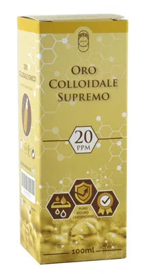 ORO COLLOIDALE SUPREMO 20PPM 100 ML - Farmaspeed