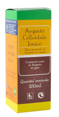 ARGENTO COLLOIDALE IONICO 40PPM CERTIFICATO 250 ML - Farmaspeed