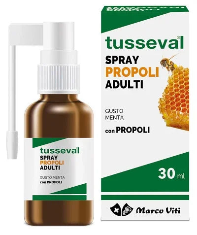 TUSSEVAL GOLA PROPOLI SPRAY PER ADULTI 30 ML - Farmaspeed