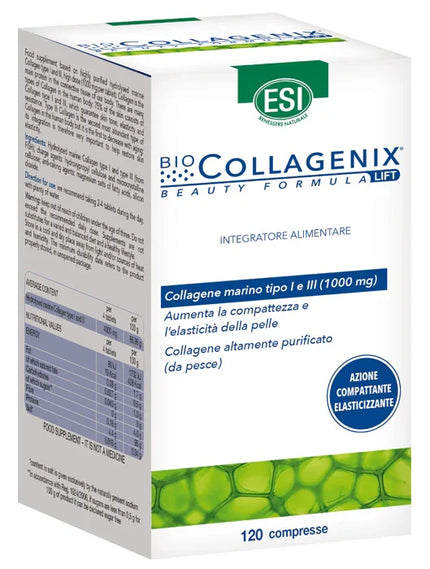 ESI BIOCOLLAGENIX 120 COMPRESSE - Farmaspeed