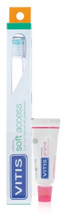 VITIS SPAZZOLINO SOFT ACCESS + DENTIFRICIO GINGIVAL 15 ML - Farmaspeed