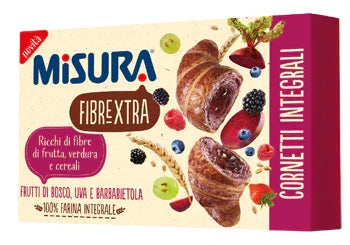 MISURA CORNETTI FIBRE EXTRA VIOLA FRUTTI DI BOSCO UVA E BARBABIETOLA 300 G - Farmaspeed
