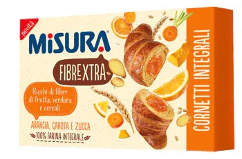 MISURA CORNETTI FIBRE EXTRA ARANCIONE ARANCIA CAROTA E ZUCCA 300 G - Farmaspeed