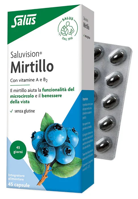 MIRTILLO SALUVISION 45 CAPSULE - Farmaspeed