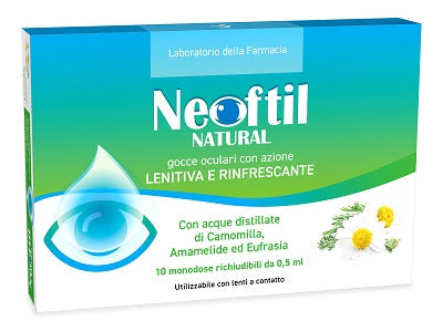 LABORATORIO DELLA FARMACIA NEOFTIL NATURAL 10 FIALE MONODOSE RICHIUDIBILI DA 0,5ML