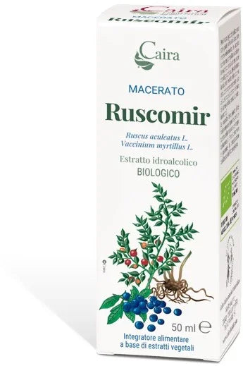 CAIRA RUSCOMIR MACERATO IDROALCOLICO BIO GOCCE 50 ML - Farmaspeed