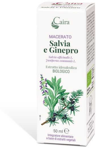 CAIRA SALVIA E GINEPRO MACERATO IDROALCOLICO BIO GOCCE 50 ML