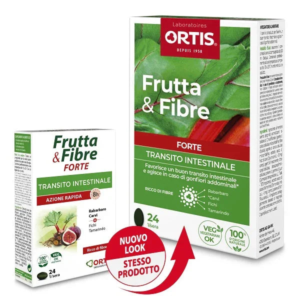 FRUTTA & FIBRE FORTE 24 COMPRESSE - Farmaspeed