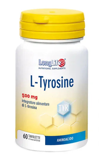 LONGLIFE L-TYROSINE 60 TAVOLETTE RIVESTITE DA 1,2 G - Farmaspeed