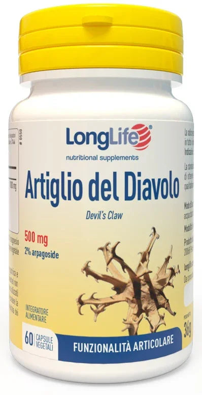 LONGLIFE ARTIGLIO DEL DIAVOLO 2% 60 CAPSULE - Farmaspeed