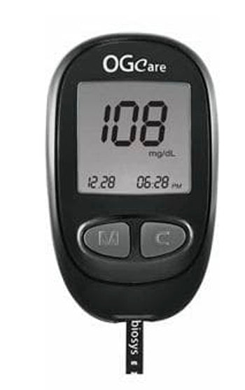 GLUCOMETRO OGCARE COMPLETO