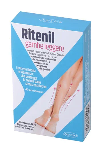 RITENIL GAMBE LEGGERE 40 COMPRESSE - Farmaspeed