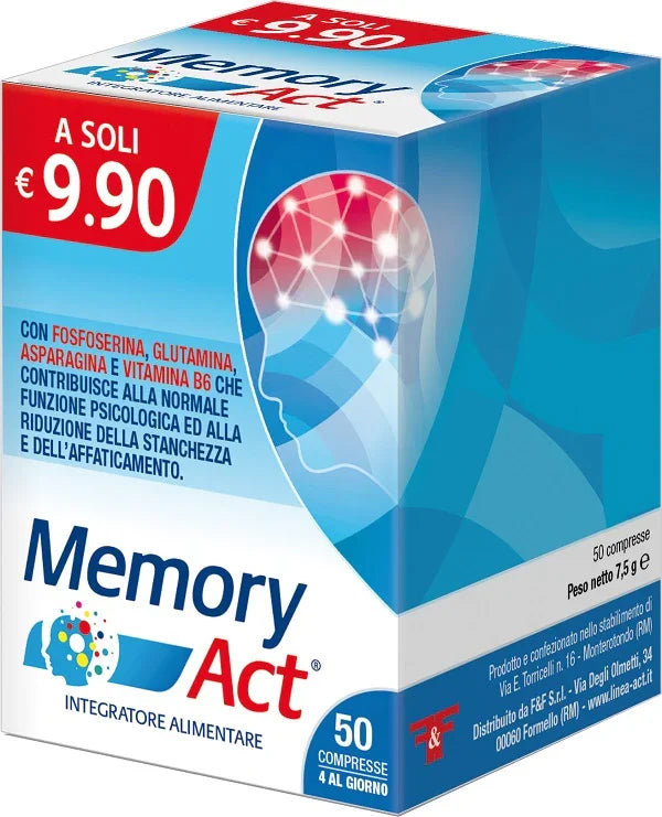 MEMORY ACT 50 COMPRESSE - Farmaspeed