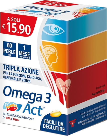OMEGA 3 ACT 540MG 60 MINI PEARLS