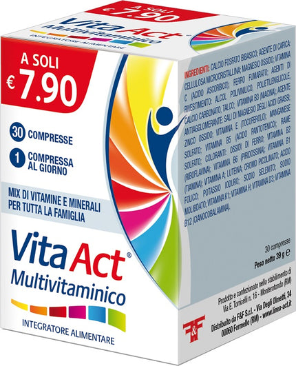 VITA ACT MULTIVITAMIN 30 TABLETS