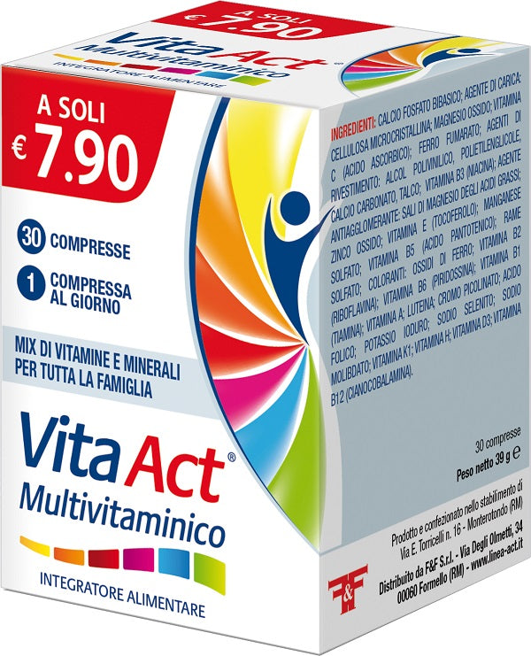VITA ACT MULTIVITAMIN 30 TABLETS