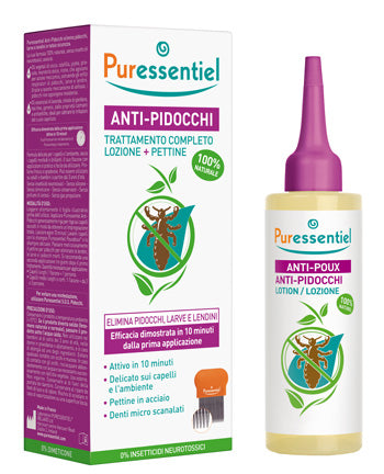 PURESSENTIEL LOZIONE PIDOCCHI PET 100 ML