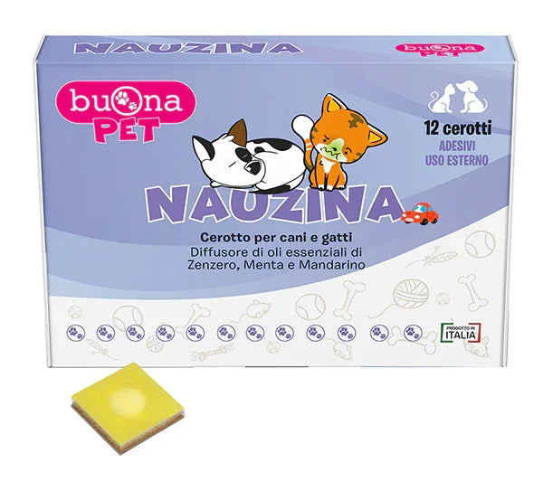 NAUZINA CEROTTO DIFFUSORE CANI GATTI 12 PEZZI - Farmaspeed