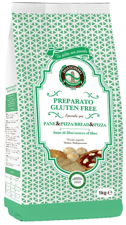 PREPARATO GLUTEN FREE SPECIALE PER PANE E PIZZA 1 KG