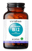 VIRIDIAN VITAMIN B12 HIGH POTENCY 60 CAPSULES VIRIDIAN VITAMIN B12 HIGH CONCENTRATION