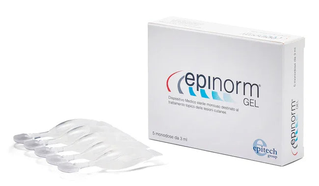 EPINORM GEL TRATTAMENTO LESIONI CUTANEE DA EPISIOTOMIA 5 MONODOSE 3 ML - Farmaspeed