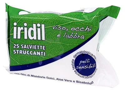 IRIDIL SALVIETTE STRUCCANTI 25 PEZZI - Farmaspeed