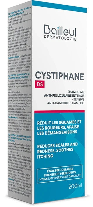 CYSTIPHANE DS SHAMPOO ANTIFORFORA INTENSIVO 200 ML - Farmaspeed