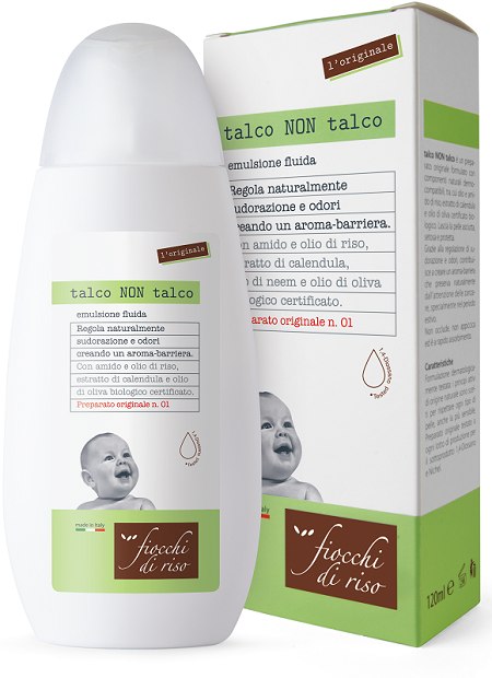 RICE FLAKES TALC NOT TALC 120 ML