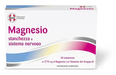 MATT DIVISIONE PHARMA MAGNESIO STANCHEZZA E SISTEMA NERVOSO 30 COMPRESSE - Farmaspeed