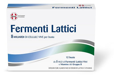 MATT PHARMA DIVISION LACTIC FERMENTS 12 SACHETS