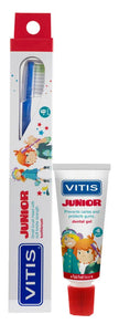 VITIS JUNIOR SPAZZOLINO + GEL 15 ML - Farmaspeed